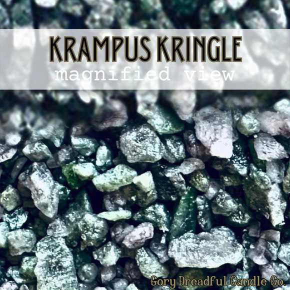 Krampus Kringle Sizzling Room Salt Crystal Potpourri: Bayberry Fir Wreath Scent - Picture 3 of 9